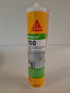 Akrylowy uszczelniacz Sika sikacryl wk materiały budowlane wykończeniowe hurtownia budowlana gdynia